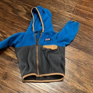 Patagonia fleece baby boy jacket